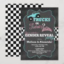 Search for truck gender reveal invitations Wheels