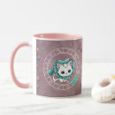 Search for cute zodiac mugs Cat