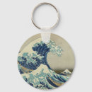 Search for great wave kanagawa key rings Tsunami