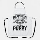 Search for happy puppy aprons Wolf