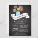 Search for chalkboard bridal shower invitations Black