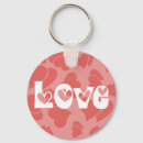 Search for love words key rings Hearts