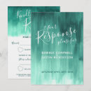 Search for abstract art wedding invitations Green