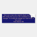 Search for man bumper stickers Vote