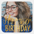 Search for happy 60th stickers Simple