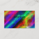 Search for fluorescent business cards Elegant