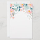 Search for floral border stationery paper Roses