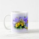 Search for pansy blooms mugs Flower