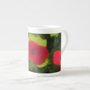 Search for red poppy paintings mugs Green