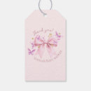 Search for butterfly gift tags Blush pink