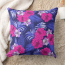 Search for tropical hibiscus cushions Colourful