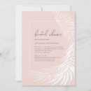 Search for tropical floral bridal shower invitations Green