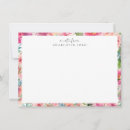 Search for floral note cards Blush pink