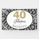 Search for 40th birthday banners 40 and fabulous
