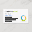Search for circular business cards Consultant