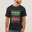 Search for math christmas tshirts Sleigh