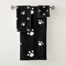 Search for dog paw print bath towels Cute