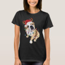 Search for english bulldog christmas tshirts Lights