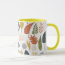 Search for autumn colours mugs Pattern