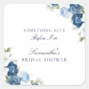 Search for i do stickers Dusty blue floral