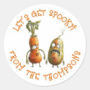 Search for funny vegetable stickers Orange