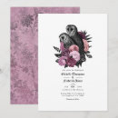 Search for owl wedding invitations Gothic