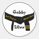 Search for taekwondo stickers Black belt
