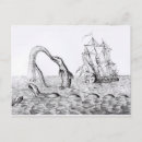 Search for sea serpent postcards Ship