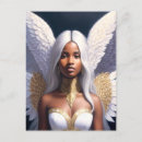 Search for black and white angel postcards Religious