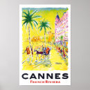Search for cannes vintage travel posters France
