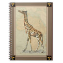 Search for giraffe notebooks Safari