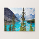 Search for moraine lake puzzles Landscape