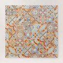 Search for mosaic tile puzzles Abstract