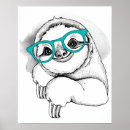 Search for sloth posters Hipster