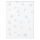 Search for silver snowflake tablecloths Blue