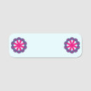 Search for abstract background name tags badges Floral