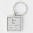 Search for autograph key rings Signature