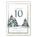 Search for christmas tree table cards Evergreen