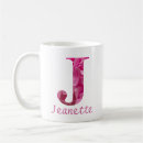 Search for alphabet j mugs Floral