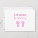 Search for babysitter cards Daycare teacher