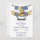 Search for rubber duck baby boy shower invitations Yellow
