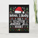 Search for manga christmas cards Santa