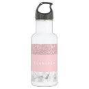 Search for rose gold glitter water bottles Modern