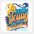 Search for vintage year stickers Happy birthday