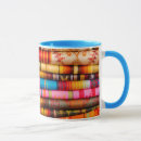 Search for handicraft mugs Colourful