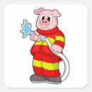 Search for cute firefighter stickers Funny