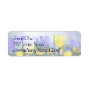 Search for morning return address labels Purple
