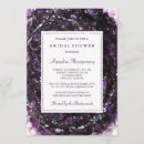 Search for amethyst bridal shower invitations Purple