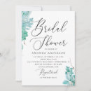 Search for succulent bridal shower invitations Watercolor