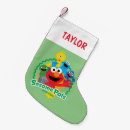 Search for kids show christmas stockings Cookie monster